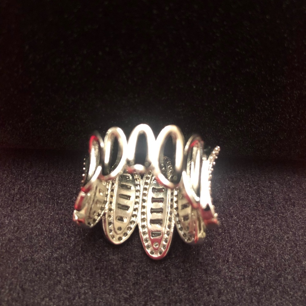 Silver Tone Ring Bundle - image 4